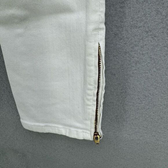 Frame Denim Womens Stretch Side Zip Le Skinny de Jeanne Crop Jeans Size 29 - Picture 6 of 11